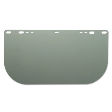 Jackson Safety F10 PETG Economy Face Shields, Medium Green, 15 1/2 in x 8 in x 0.04 in (1 EA / EA)