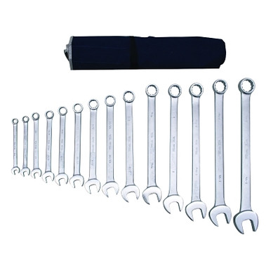 Martin Tools 14 Piece Combination Wrench Sets, 12 Points, Inch (1 ST / ST)