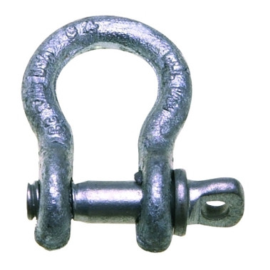 Campbell 419 Series Anchor Shackles, 1 1/2 in Bail Size, 18 Tons, Screw Pin Shackle (1 EA / EA)