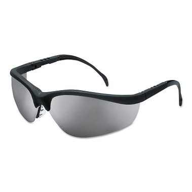 MCR Safety Klondike Protective Eyewear, Silver Mirror Lens, Duramass HC, Black Frame (1 EA / EA)