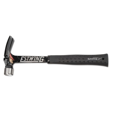 Estwing Solid Steel Framing Hammer, Black Nylon Vinyl Handle, 13 5/8 in, 15 oz (2 EA / CT)