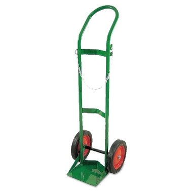 Anthony H/T Size Cylinder Cart, Sngl, 15 in W x 46 in H x 15 in D, 10 in dia x 1.75 in Wheels Only, No Rear Assy (1 EA / EA)