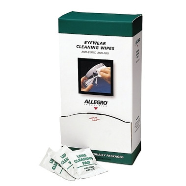 Allegro Eyewear Cleaning Wipes, 8 in X 5 in (100 EA / BX)