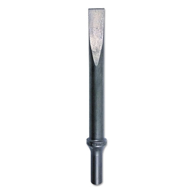 Chicago Pneumatic Cold Chisels, 0.498 in Dia., 7 in, Flat Chisel Bit, Round (1 EA / EA)