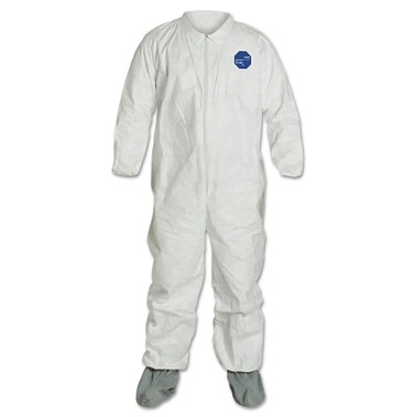 DuPont Tyvek Coveralls with attached Boots, , Medium (25 EA / CA)