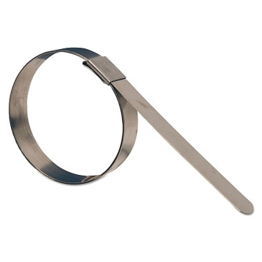 Dixon Valve F Series Center Punch Band Clamps, 13/16" Hose ID, Galvanized Steel, 100/Bx (100 EA / BX)