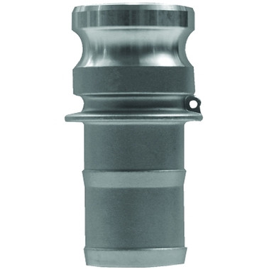 Dixon Valve Global Type E Adapters, 1 1/2 in, Hose Barb/Male, Aluminum (1 EA / EA)