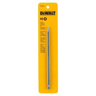 DeWalt Screwdriver Bits, #2, 6 in (5 BIT / PKG)