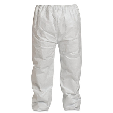 DuPont Tyvek Pants with Elastic Waist, Open Ankles, 3X-Large (50 EA / CA)