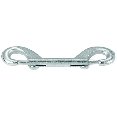 Campbell Snap Hook, Malleable Iron and Steel, Double Ended Bolt, 13/32 in Hook Opening, 4-1/8 in L, 70 lb (10 EA / BX)