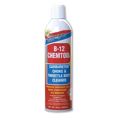 Berryman B-12 CHEMTOOL Carburetor/Choke Cleaners, 16 oz Aerosol Can (12 CN / CA)