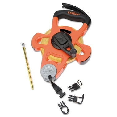 Crescent/Lufkin Pro Series Fiberglass Tape Measures, 3/4 in x 200 ft (1 EA / EA)