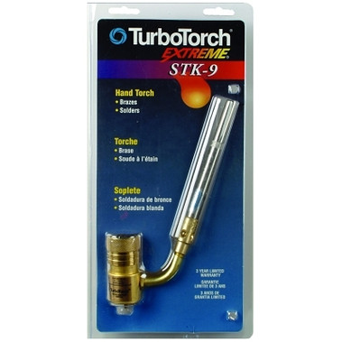 TurboTorch Extreme Swirl Hand Torch Kit, STK-9, Air/MAPP/Propane. ST-3 Tip, STK-R Regulator with CGA-600 Connection (1 EA / EA)