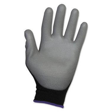 Kimberly-Clark Professional G40 Polyurethane Coated Gloves, Nylon, Size 9, Black/Gray (12 EA / BG)