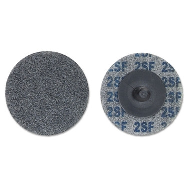 Merit Abrasives Deburring and Finishing Button Mount Wheels Type lll, 2 x 1/2, Fine, 2-3 Density (1 EA / EA)