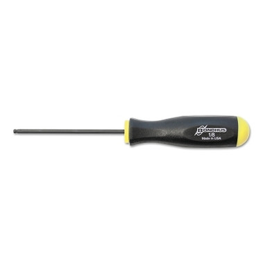 Bondhus Balldriver Hex Screwdrivers, 1/8 in, 6.6 in Long (6 EA / CART)