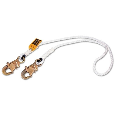 DBI-SALA Rope Positioning Nylon Lanyards, 6 ft, Self-Locking Snap Hook, 310 lb (1 EA / EA)