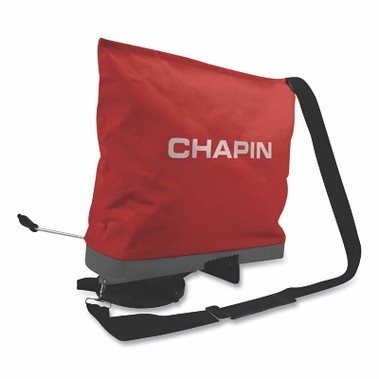 Chapin Professional SureSpread Fertilizer/Seeder Bag, 25 lb Capacity, Adjustable Shoulder Strap, Crank Handle (1 EA / EA)