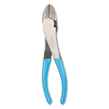 Channellock High Leverage Curved Diagonal Cutting Pliers, 7.75 in OAL, Knife and Anvil (1 EA / EA)