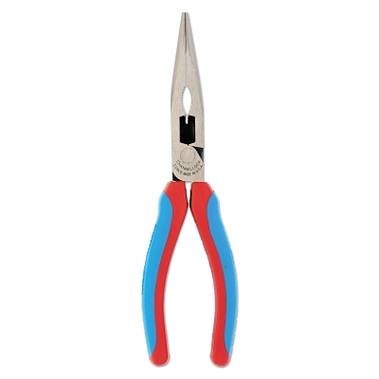 Channellock Coated Long Nose Pliers, Needle Nose, High Carbon Steel, 9 3/4 in (25 EA / BX)