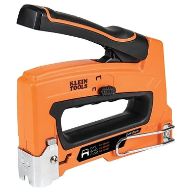 Klein Tools Loose Cable Stapler, Orange, Securing VDV and Romex Cable (1 EA / EA)