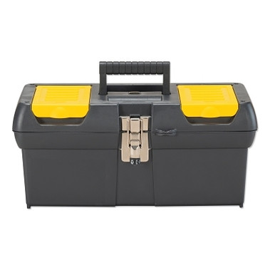 Stanley Series 2000 Tool Box, 16 in x 7-1/2 in x 7 in, Black/Yello (4 EA / BX)