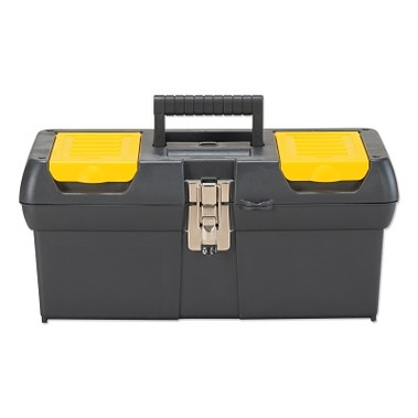 Stanley Series 2000 Tool Box, 16 in x 7 in x 8 in, Black/Yellow (6 EA / BX)