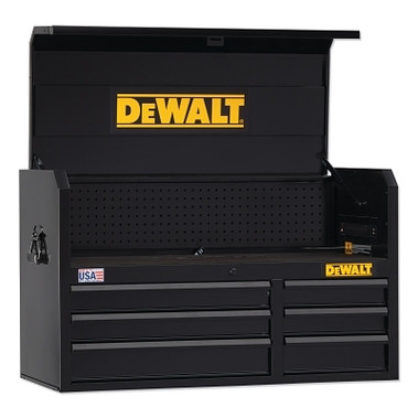 DeWalt 700 Series Top Tool Chest,41 in Wide Tool Chest, 6-Drawer, Black (1 EA / EA)