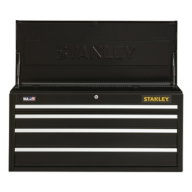 Stanley 300 Series Top Tool Chest, 41 in Wide, 4-Drawer, Black (1 EA / EA)