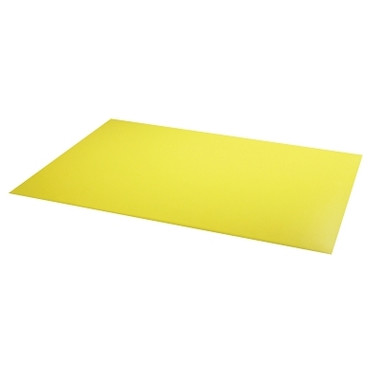 Kennedy Magnetic Vinyl Tool Control Sheet, 18 in  x 24 in, Yellow (1 EA / EA)