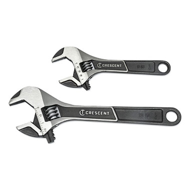 Crescent 2 Pc. Wide Jaw Adjustable Wrench Set 6 in and 10 in (1 EA / EA)