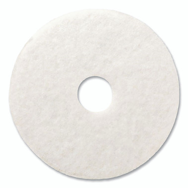 Boardwalk Polishing Floor Pad, 17 in, White (5 EA / CT)