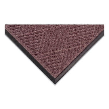 NoTrax Opus Debris and Moisture Trapping Entrance Mat, 3/8 in x 4 ft W x 6 ft L, Tufted Loop Pile, Rubber, Burgundy (1 EA / EA)