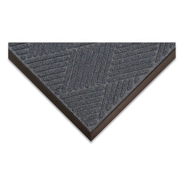 NoTrax Opus Debris and Moisture Trapping Entrance Mat, 3/8 in x 4 ft W x 6 ft L, Tufted Loop Pile, Rubber, Slate Blue (1 EA / EA)