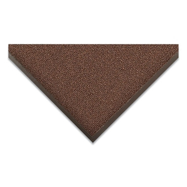 NoTrax Prelude Non-Absorbent Scraper Entrance Mat, 3/8 in x 4 ft W x 60 ft L, 19 oz Coarse Loop-Twisted Poly, Vinyl Backing, Brown (1 EA / EA)
