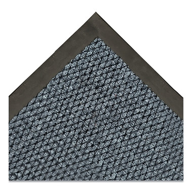 NoTrax Master Trax Custom Cut Entrance Mat, 7/16 in x Up to 13 in W and 75 ft L, 54 oz Needle-Punch Poly, Rubber Backing, Charcoal (1 EA / EA)