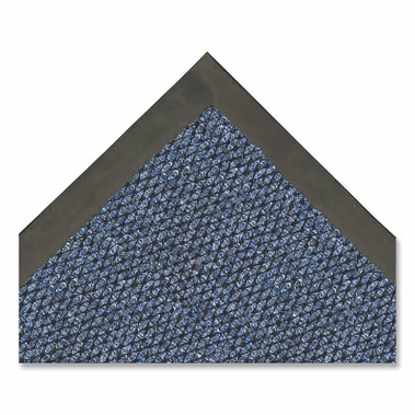 NoTrax Master Trax Custom Cut Entrance Mat, 7/16 in x Up to 13 in W and 75 ft L, 54 oz Needle-Punch Poly, Rubber Backing,Steel Blue (1 EA / EA)