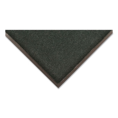 NoTrax Atlantic Olefin Stain Resist Carpet Entry Mat, 3/8 in x 4 ft W x 6 ft L, Decalon/Olefin Tufted Cut Pile, Vinyl, Forest Grn (1 EA / EA)