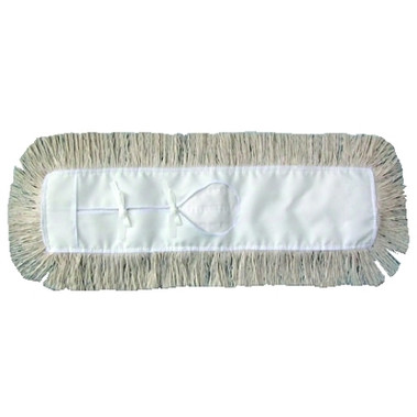 Boardwalk Industrial Dust Heads, 4-Ply Cotton; Synthetic Back, 24 x 5 (1 EA / EA)