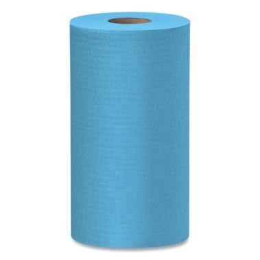 Wypall X60 Cloth Wiper, Blue, 19.6 in W x 13.4 in L, Small Roll, 130 Sheets/Roll (6 ROL / CS)