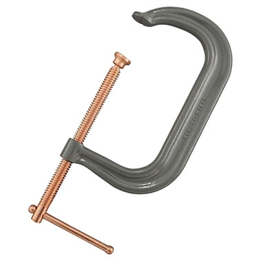 Anchor Brand Drop Forged C-Clamp, Sliding Pin Handle, 6-5/16 in Throat Depth, 12 in L (1 EA / EA)