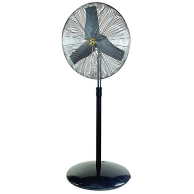 Airmaster Fan Company Industrial Air Circulators, Adjustable Pedestal Mount, 30 in, 1/3 hp, 3-Speed (1 EA / EA)