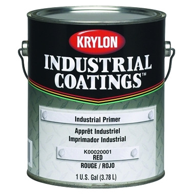 Krylon Industrial Coatings Industrial Primers, 1 Gallon Can, Red (4 GA / CA)