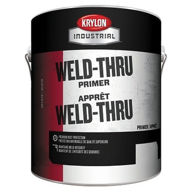 Krylon Weld-Thru Primer, 1 gal, Red Oxide, Flat Finish (4 GA / CA)