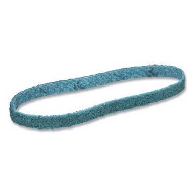 3M Scotch-Brite Surface Conditioning Belt, 1/2 in x 18 in, Very Fine, Blue (20 EA / BOX)