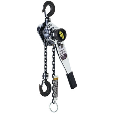 Ingersoll Rand Silver Series Lever Chain Hoist, 3 Tons Cap., 15 ft Lifting Ht., 1 Fall, 53 lbf (1 EA / EA)