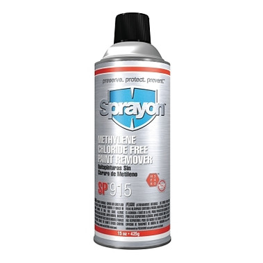 Sprayon SP915 Methylene Chloride Free Paint Remover, 16 oz, Aerosol Can, Ammonia Scent (12 EA / CA)