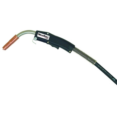 Tweco WeldSkill Air Cooled MIG Guns, 250 A, 12 ft, Miller, 0.045 in Wire (1 EA / EA)