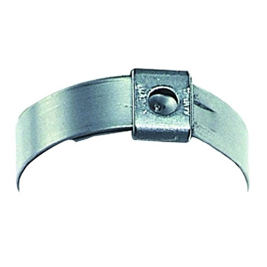 Band-It Smooth I.D. Tie-Lok Ties, 16 1/2" Long, 1/4"W, Stainless Steel 304, 100/Bx (100 EA / BOX)