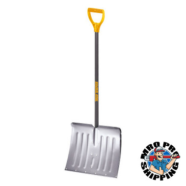 The AMES Companies, Inc. Shovels, 11 1/2 in X 8 3/4 in Round Point Blade, 27 in White Ash D-Handle (1 EA/ST)